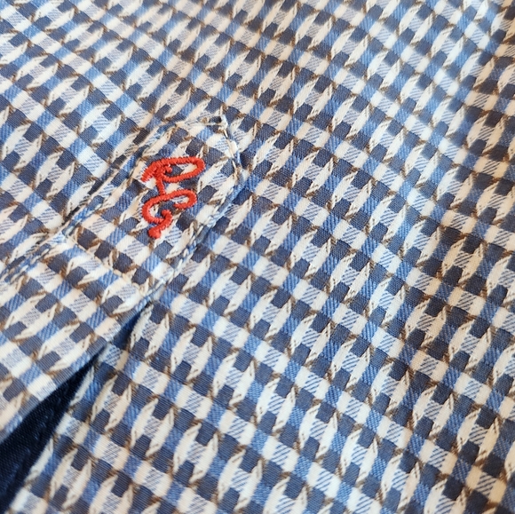 Robert Graham men's dress shirt. Dress like the Rock star you know you are! - Picture 5 of 7